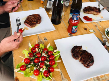 Mit saftigen Steaks zu neuem Tatendrang